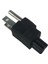 Ac Güç Kablosu Fiş Adaptörü Iec C5 - Nema 5-15P Fiş Adaptörü (Yurt Dışından) 5