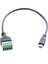 Tip C USB Erkek - 5 Pimli Vidalı Konnektör, Kalkan Terminali Fiş Adaptör Kablosu (Yurt Dışından) 3