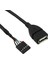 1x USB 2.0 A Dişi Dupont 5 Pin Dişi Jack Başlık Anakart Bağlantı Kablosu 50CM/1.5FT (Yurt Dışından) 3