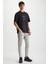 RAMADANP017 Erkek %100PAMUK Bisiklet Yaka Baskılı Siyah T-Shirt 3