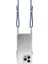 Apple iPhone 16 Pro Max Uyumlu Kılıf Magsafe Şarj Özellikli Simli Arka Yüzey Askı Ipli Coehl Lumino Gümüş 4
