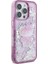 Apple iPhone 16 Pro Uyumlu Kılıf Hello Kitty Orjinal Lisanslı Sıvılı Simli 50. Yıldönümü Partisi Kapak Mor 3