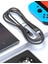 Uslion 100W 5A Usb-C Usb-C Manyetik Mıknatıslı Hızlı Şarj ve Data Kablosu 1 Metre 3