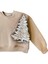 Kız Çocuk Taş ve Inci Detaylı Şardonlu Yılbaşı Sweatshirt 2