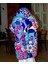 Oversize Multi Color Şişme Mont 3