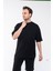 Erkek Oversize Şort T-Shirt Takım 3