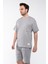 Erkek Oversize Şort T-Shirt Takım 2