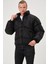 Yağmur Rüzgar Geçirmez Bomber Oversize Çapraz Kesimli Mont Ceket Kaban Waterproof 3