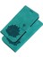 IPhone 15 Için Flip Case Artı Kickstand Cüzdan Manyetik Kabartma Lotus (Yurt Dışından) 5