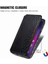 Samsung Galaxy S24 Ultra Cüzdan Fonksiyonu Için Kılıf Kapak Çevirin Deri Kılıf (Yurt Dışından) 5