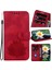 IPhone 11 Için Flip Case Manyetik Kabartma Lotus Çiçek Kickstand Kickstand (Yurt Dışından) 1
