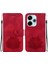 Xiaomi Poco M6 4g Manyetik Kabartma Lotus Çiçek Kickstand Için Flip Case (Yurt Dışından) 1