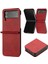 Samsung Galaxy Z Flip Case 4 5g Toka ile Kickstand Saf Pu (Yurt Dışından) 1
