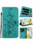Samsung Galaxy A16 Kabartmalı Zambak Kickstand Kart Tutucu Için Flip Case (Yurt Dışından) 1