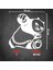 Kung Fu Panda Sticker - Kung Fu Sticker - Oto Sticker - Araba Sticker - Araç Sticker - Cam Sticker 1