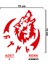 Kurt Sticker - Göktürkçe Türk Sticker - Oto Sticker - Araba Sticker - Araç Sticker - Cam Sticker 2