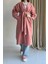 Oversize Pembe Kaşe Kap Kaban 2