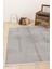 Farahan Gri Geometrik Tozumaz Salon Koridor Balkon Teras Bahçe Oturma Odası Halısı A0861A 1