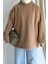 Kapşonlu Camel Sweatshirt 1