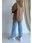 Kapşonlu Camel Sweatshirt 5