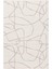 Farahan Krem Gri Geometrik Tozumaz Salon Koridor Balkon Teras Bahçe Oturma Odası Halısı A0858A 2