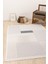 Farahan Gri Mavi Geometrik Tozumaz Salon Koridor Balkon Teras Bahçe Oturma Odası Halısı A0859A 1