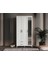 Ücretsiz Montaj - %100 MDF Gözde 3 Kapaklı Beyaz Gardırop - MDF Dolap - Elbise Dolabı 2