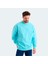 VADIK Erkek Oversize Sweatshirt Turkuaz 4