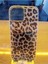 Apple iPhone 12 Pro Max Uyumlu Leopar Desen Hologramlı Kılıf Darbe Korumalı Kapak 3