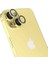 iPhone 15 ve iPhone 15 Plus Uyumlu Çizilmeye Dayanıklı Kamera Lens Koruyucu 3