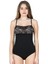 Modlive Derya Kurşun Dantel Yaka Askılı Çıtçıtlı Kadın Body 312 1