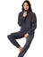 Kadın Fitilli Polar Pijama Takımı 1