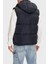 Kuş Tüyü Dolgulu Regular Fit Çıkarılabilir Kapüşonlu Şişme Yelek Erkek Yelek DM0DM19538 C1G 2