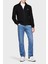 Yün Karışımlı Slim Fit Dik Yaka Fermuarlı Sweat Erkek Sweat DM0DM19435 Bds 3