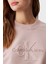 Logo Işlemeli Pamuklu Comfort Fit Bisiklet Yaka Sweat J20J224652TER Bayan Sweat J20J224652 Ter 4