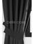 Blackout Karartma Keten Gri Fon Perde 140 x 260 cm Tek Kanat 2
