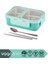 Bento 700ML Lunchbox Yeni Koleksiyon Tek Katlı 2 Bölmeli Çelik Sefer Tası Yemek Kutusu 1