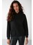 Paula Relaxed Siyah Sweatshirt 1