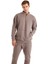 Erkek Sweatshirt 40620 - Vizon 1