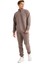 Erkek Sweatshirt 40620 - Vizon 3