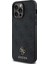 Apple iPhone 14 Pro Max Uyumlu Kılıf Guess Orjinal Lisanslı Magsafe Şarj Özellikli Small 4g Classic Siyah 2
