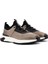Erkek Vizon Bağcıklı Nubuk Deri Casual Sneaker 24WFD7227V3 3