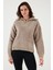 Regular Fit Yarım Fermuarlı Sweat Bayan Sweat 24K0373K1 3