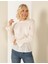 Kadın Ekru Comfort Fit Bluz 50254162-VR019 2