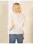 Kadın Ekru Comfort Fit Bluz 50254162-VR019 5