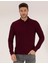Erkek Bordo Slim Fit Basic Sweatshirt 50276035-VR014 1