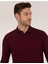 Erkek Bordo Slim Fit Basic Sweatshirt 50276035-VR014 2