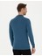 Erkek Kobalt Slim Fit Yarım Balıkçı Yaka Basic Triko Kazak 50276161-VR077 5