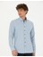 Erkek Mavi Regular Fit Uzun Kollu Gömlek 50275625-VR036 1