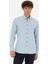 Erkek Mavi Regular Fit Uzun Kollu Gömlek 50275625-VR036 3